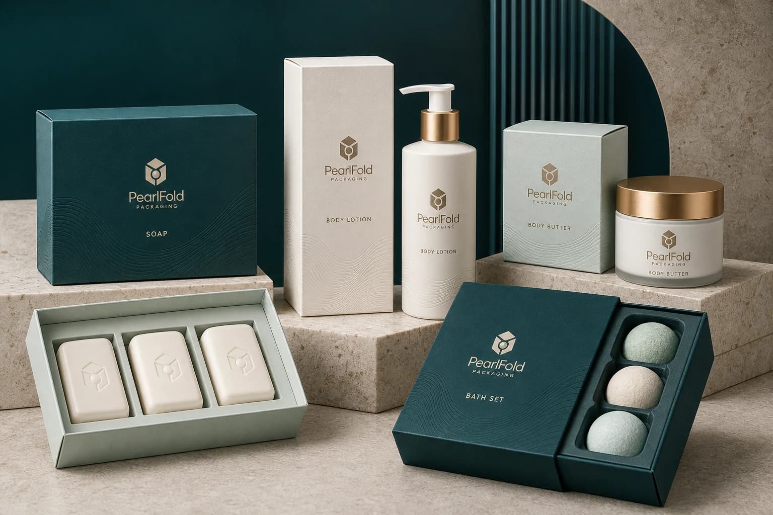 Bath & Body Packaging by PearlFold Packaging